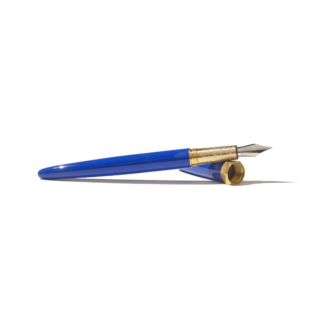 Ferris Wheel Press Brush Cerulean Midnight Fountain pen - Vulpen